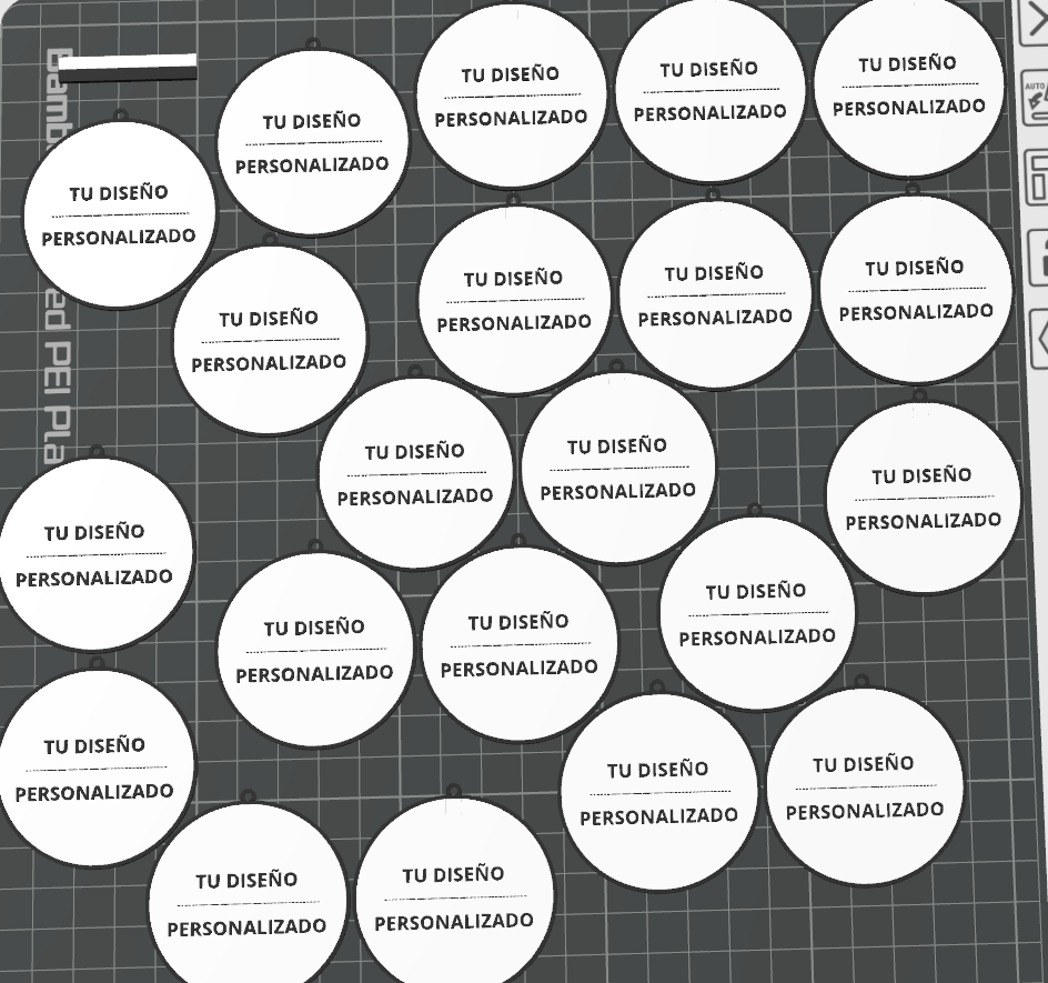 Impresión y diseño de llaveros 3D a partir de tu idea | Hasta 4 colores