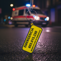 Llavero de Emergencia Personalizable – Teléfono y Datos