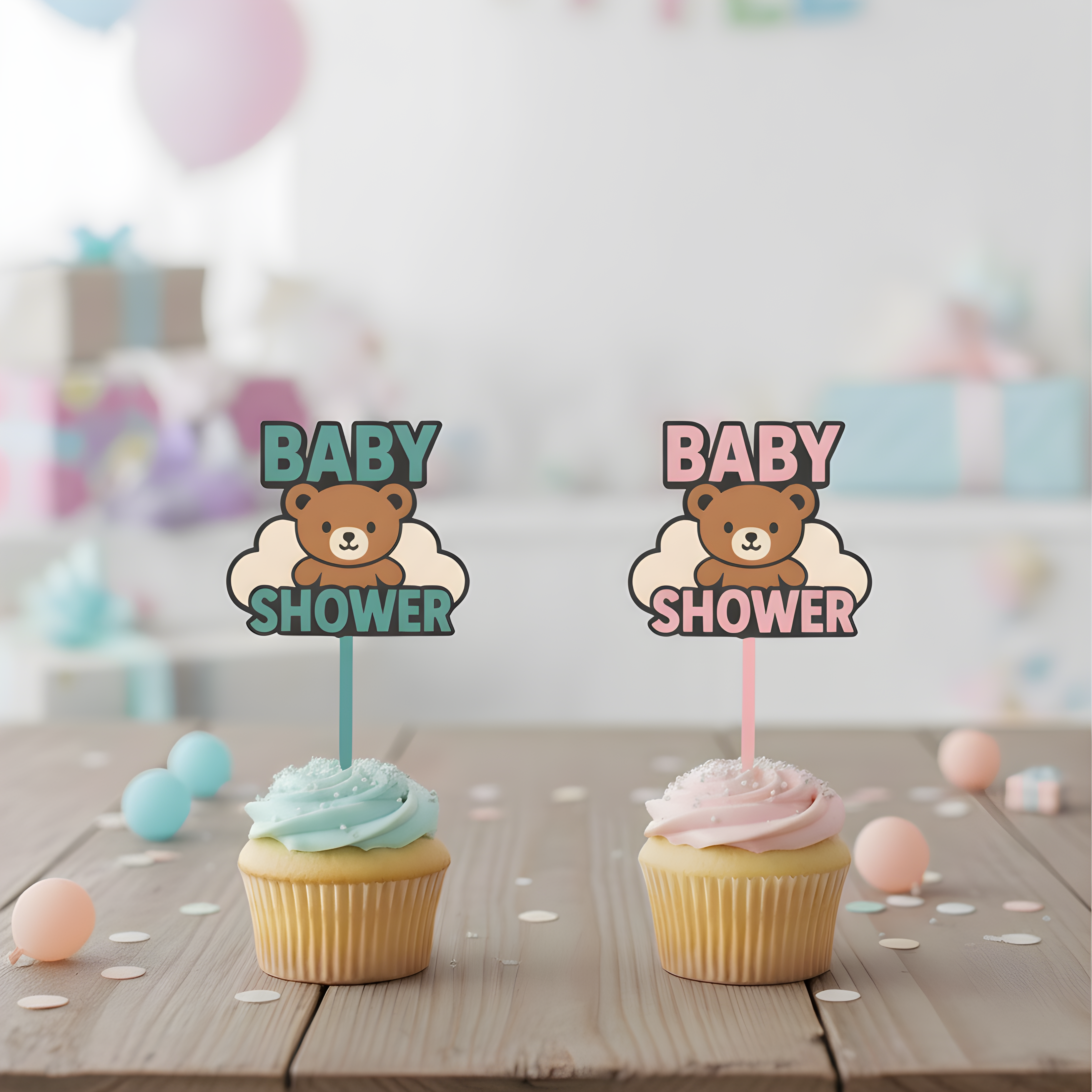 Topper para Tarta Personalizado | Cumple, Comunión, Baby Shower...