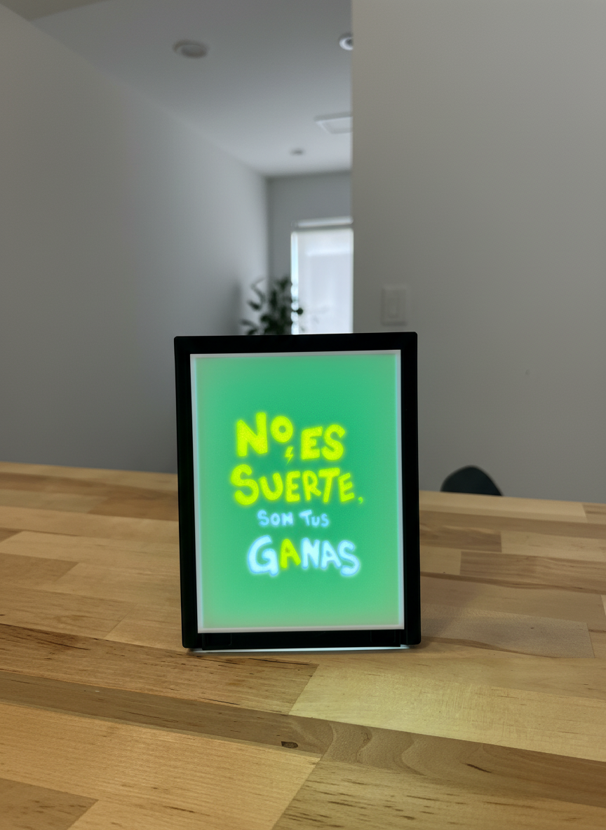 Litofanía Personalizada en marco