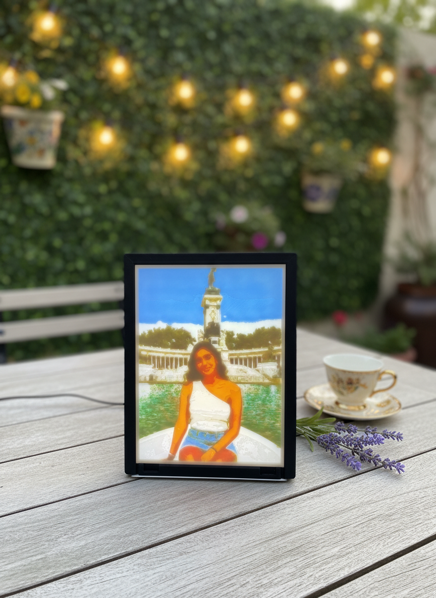 Litofanía Personalizada en marco